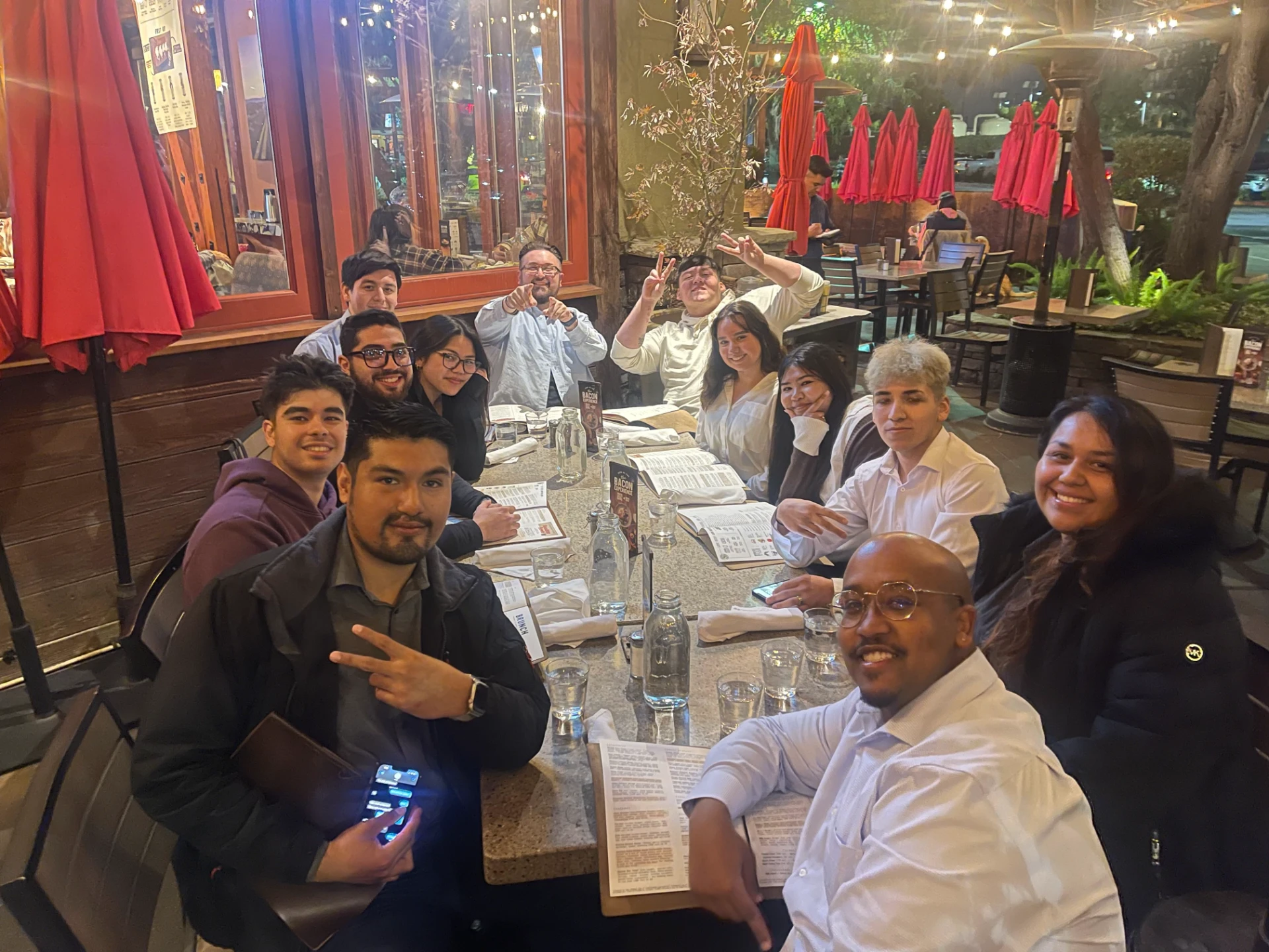 Magnolia Alliance Royal team at dinner gathering