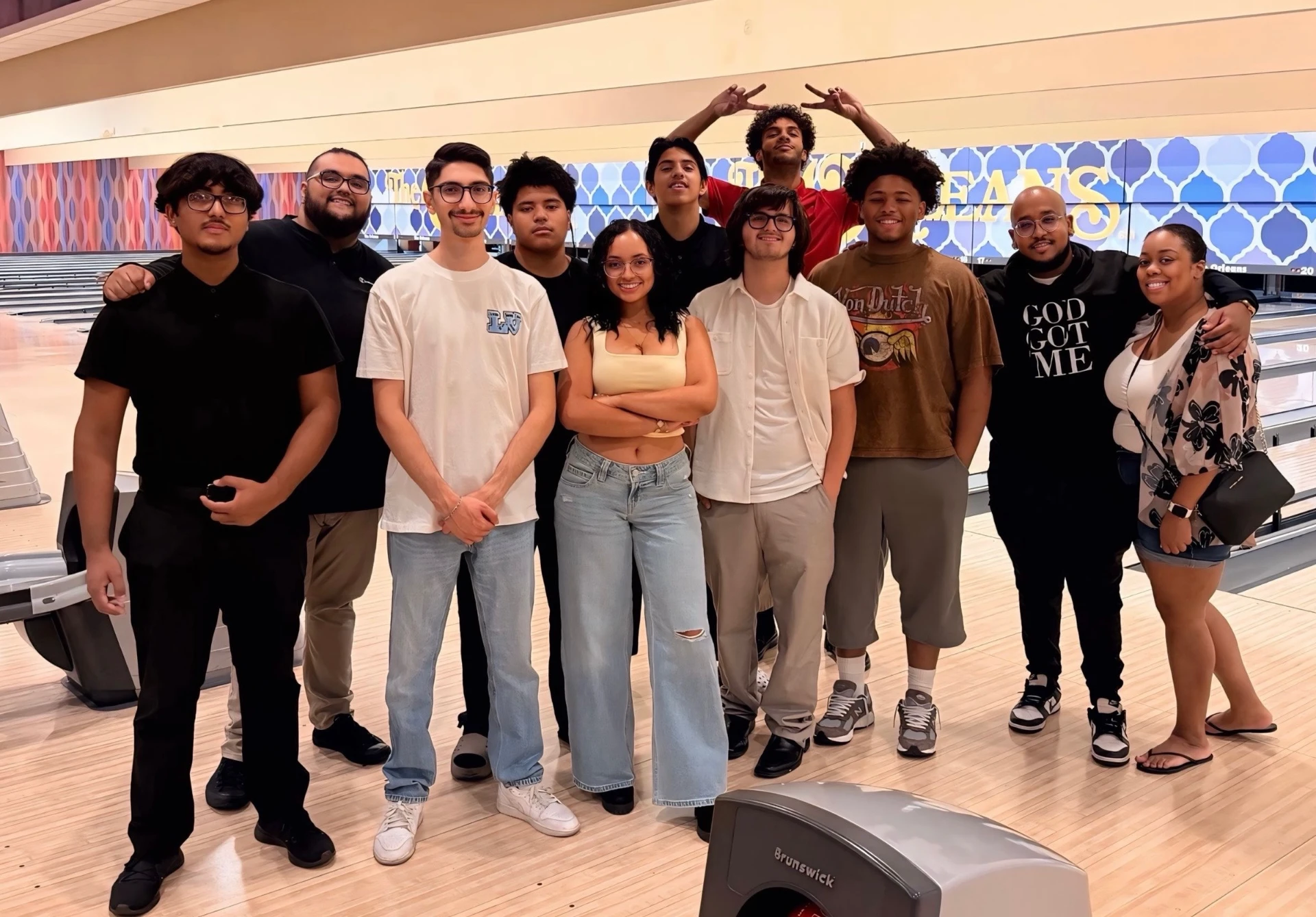 Magnolia Alliance Royal team at bowling event